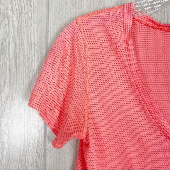 Lululemon | What The Sport Tee Mesh In Grapefruit Size 6 - Picture 4 of 8